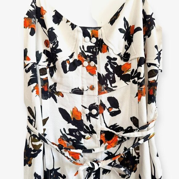 Derek Lam Floral Camisole Dress, Size 6 - Picture 13 of 16